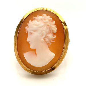 Vintage Style Cameo Ring